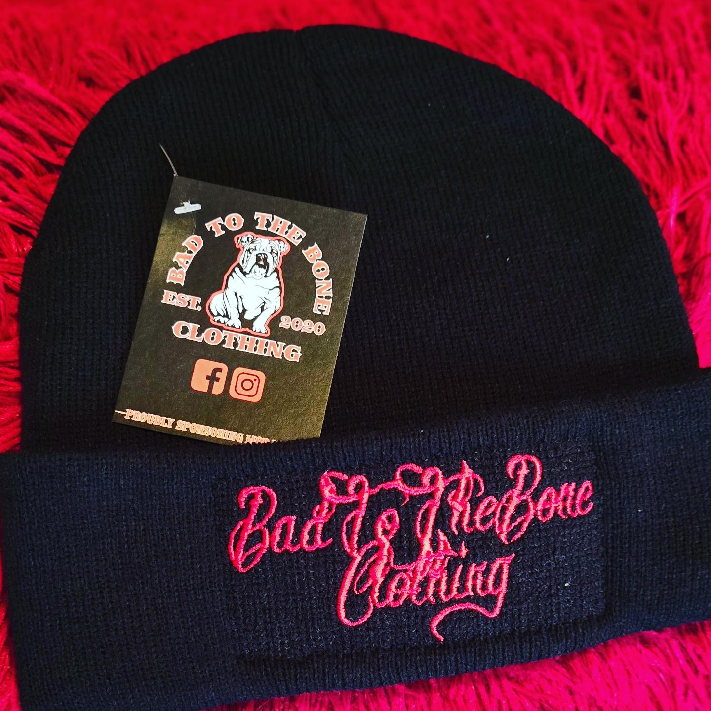 O.G 'Bad To The Bone Clothing Est.2020' Embroided Beanie