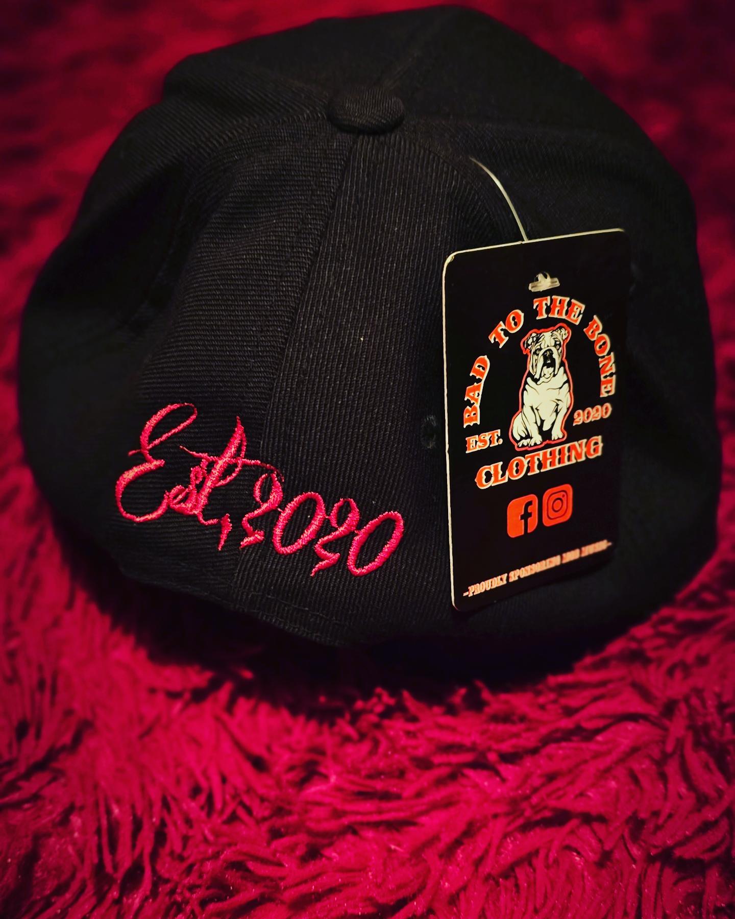O.G 'Bad To The Bone Clothing Est.2020' Embroided Caps