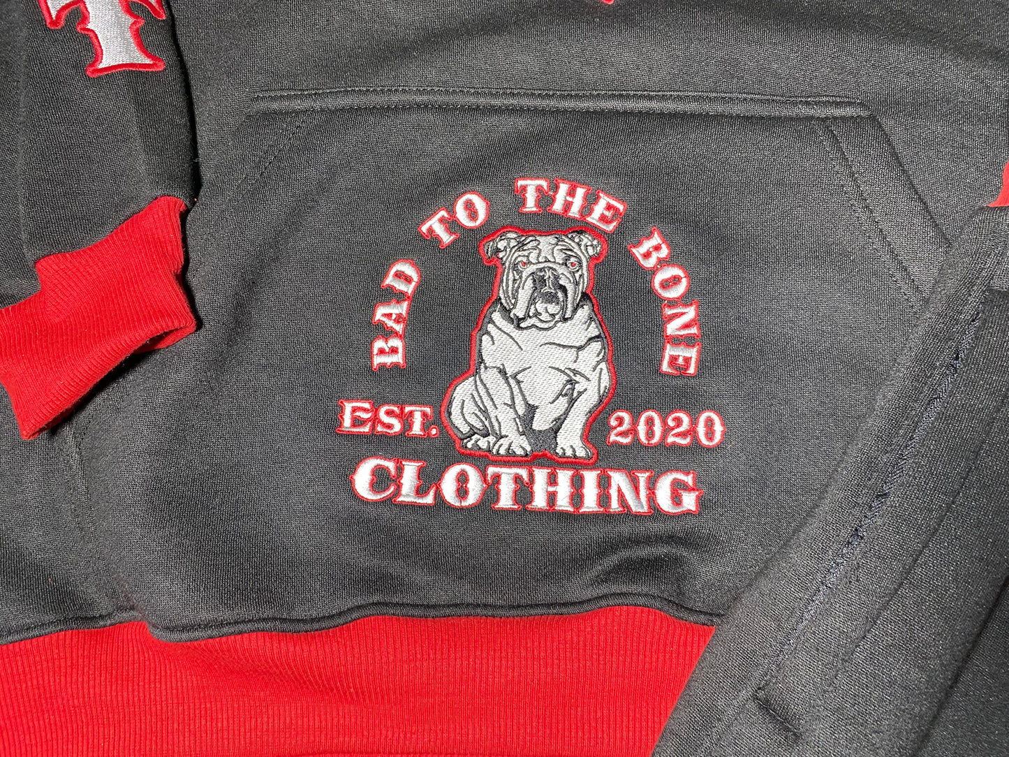 Adult O.G 'Bad To The Bone Clothing' Fully Embroided Tracksuit