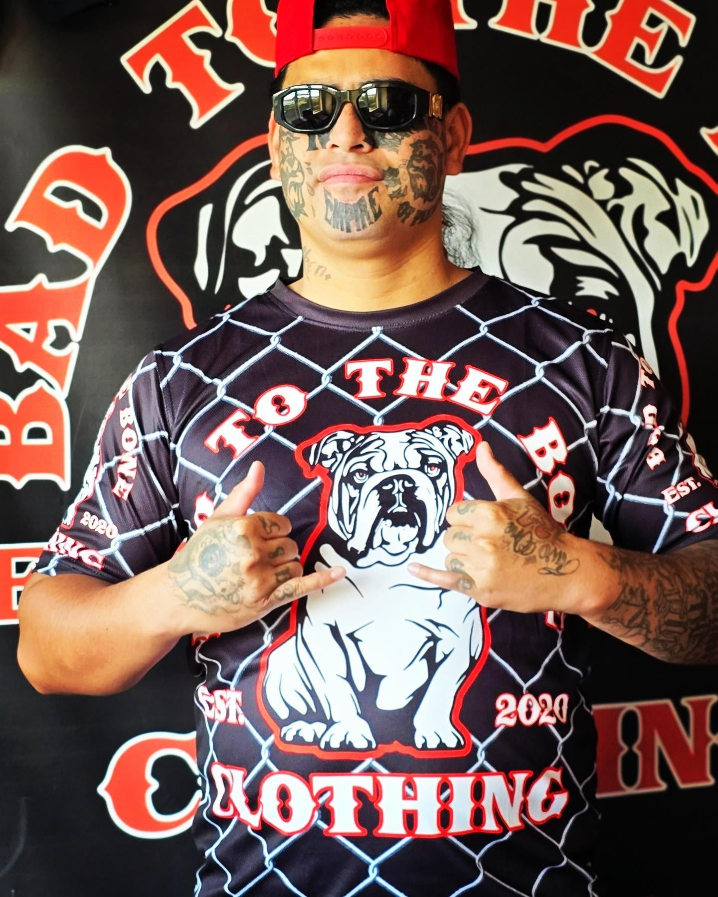 Adult O.G 'Bad To The Bone Clothing Est.2020' Sublimated T-Shirt.