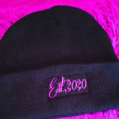 O.G 'BTTB Clothing' Embroided Black Beanie.