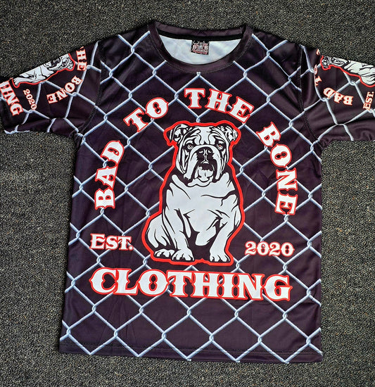 Adult O.G 'Bad To The Bone Clothing Est.2020' Sublimated T-Shirt.