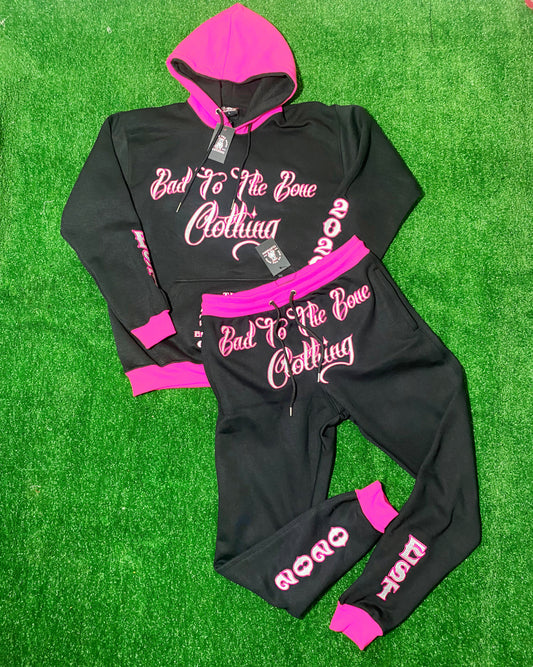 Adult O.G 'Bad To The Bone Clothing' Fully Embroided Tracksuit
