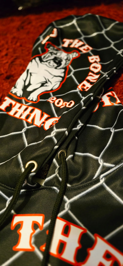 Toddler/Kids/Youth O.G 'BTTB Clothing' Sublimated Black Hood.