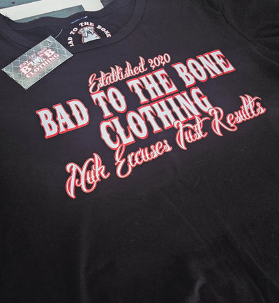 Adult O.G 'BTTB Clothing N.E.J.R' DTF Printed Black T-Shirt.