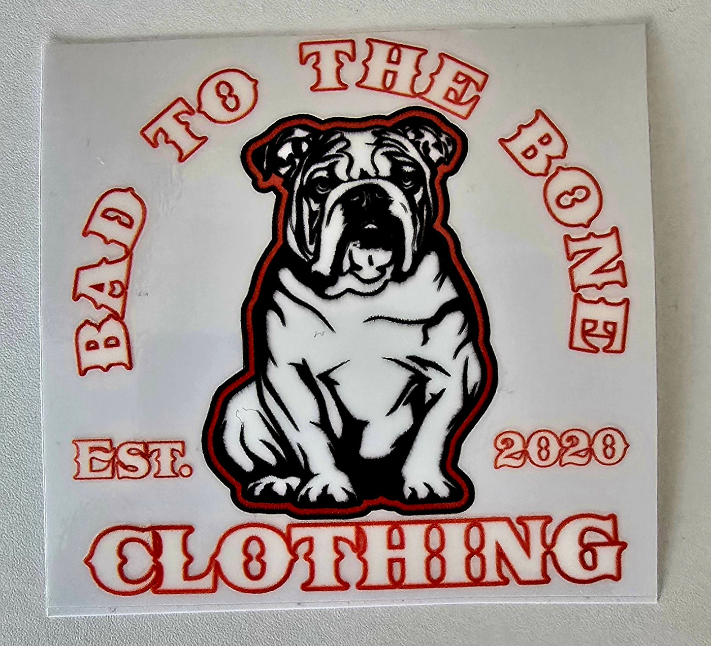 BTTB Clothing Est.2020 UV/DTF Stickers.