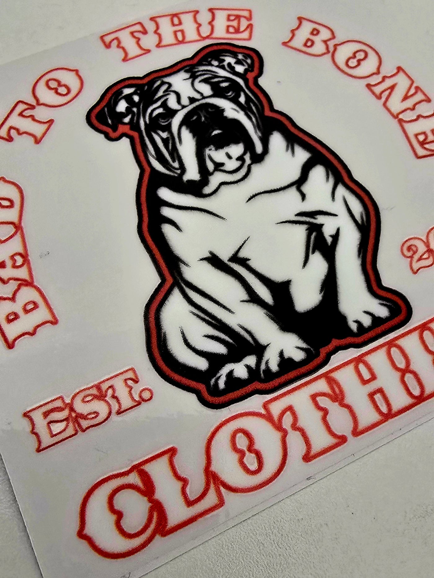 BTTB Clothing Est.2020 UV/DTF Stickers.