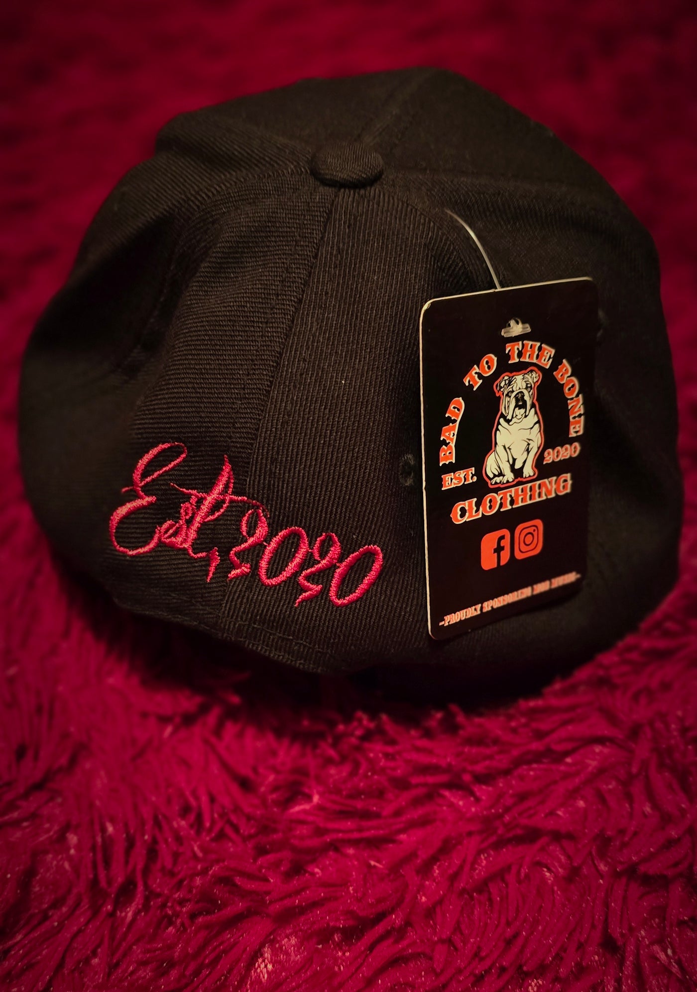 O.G 'BTTB CLOTHING' Embroided Black Cap.