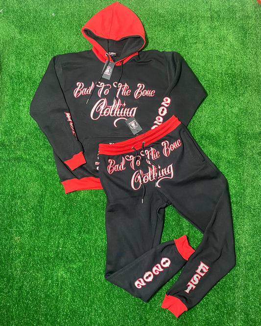 Adult O.G 'Bad To The Bone Clothing' Fully Embroided Tracksuit