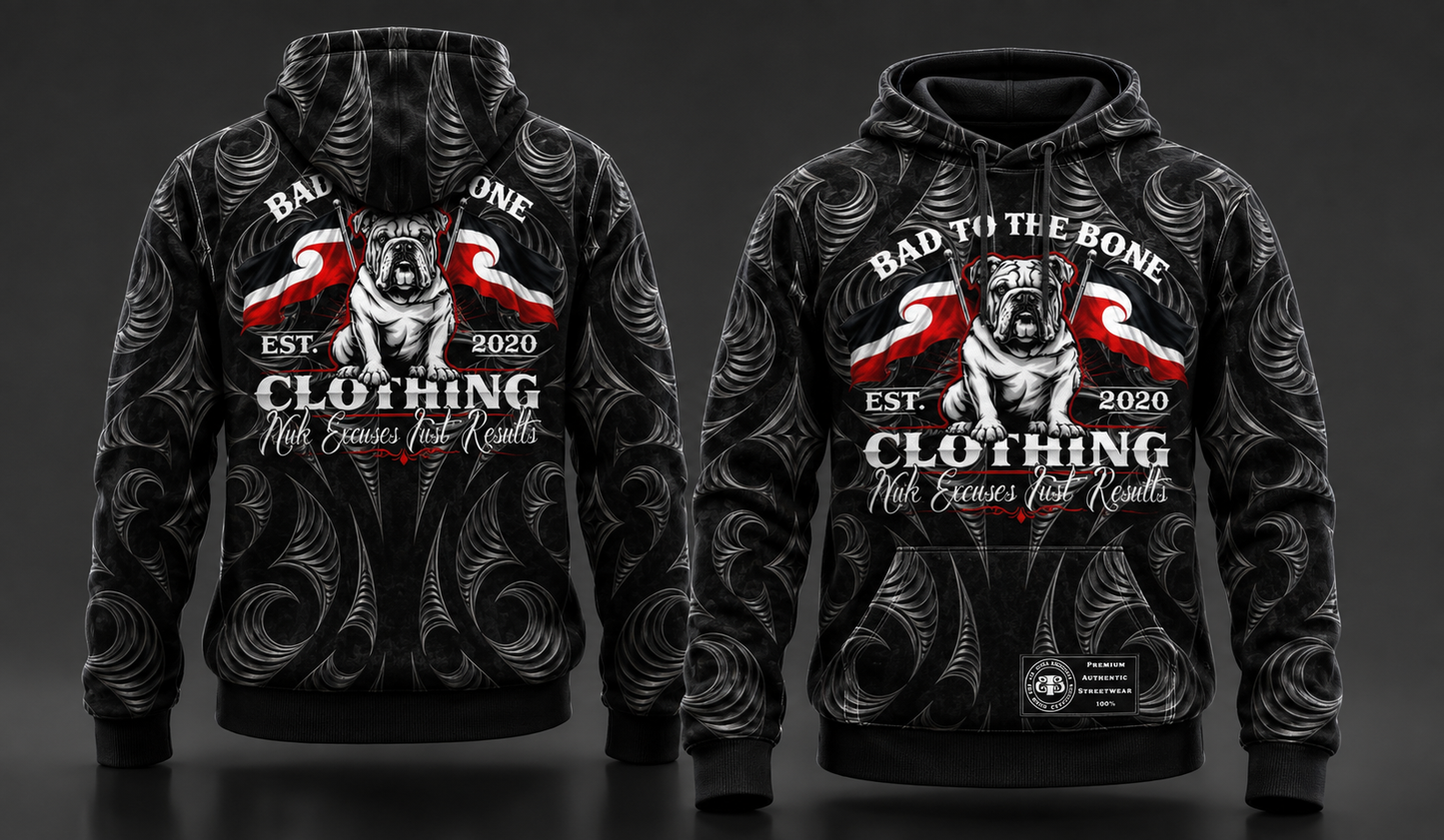 O.G 'BTTB CLOTHING N.E.J.R' Pull-Over Hood